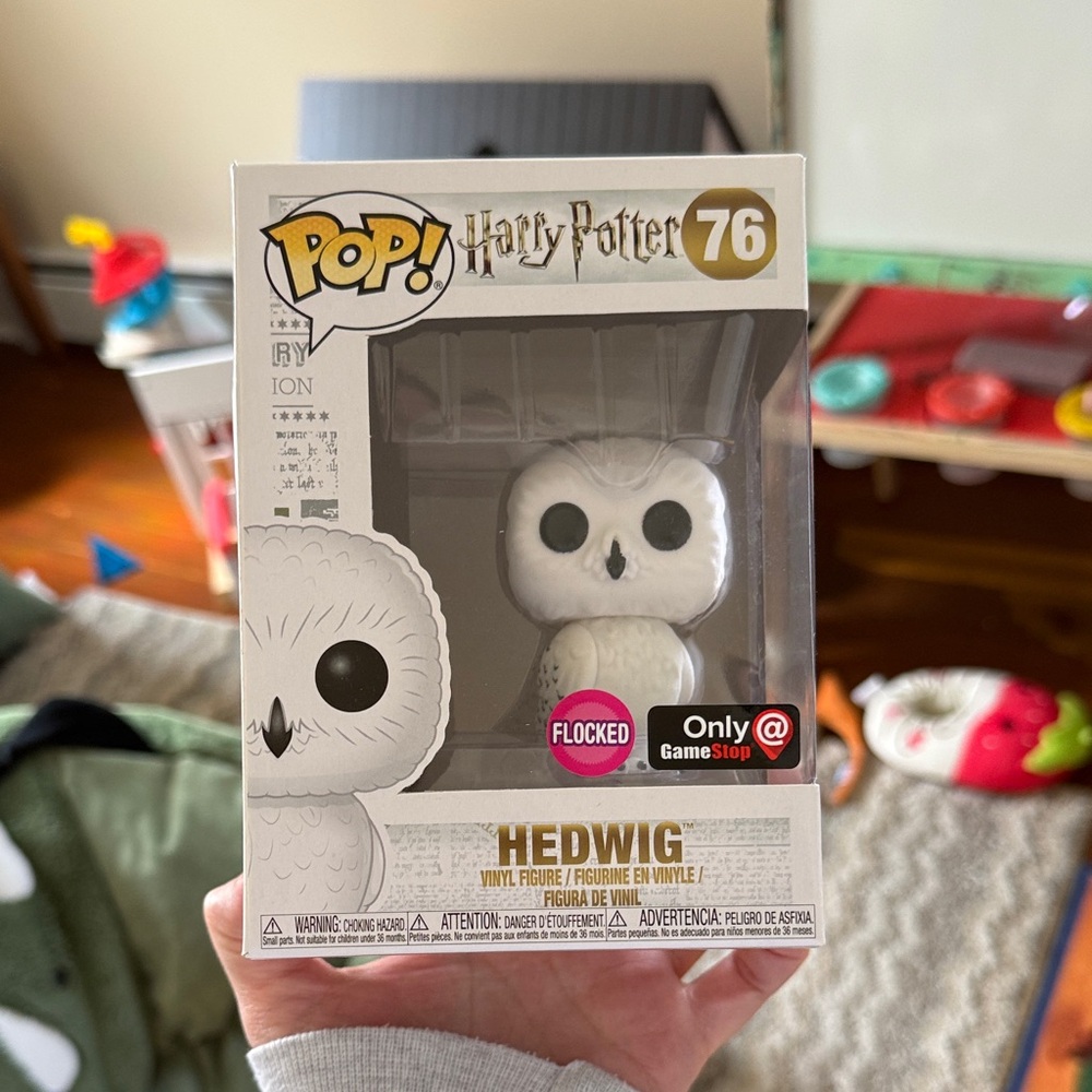 Funko Pop! Harry Potter Hedwig Flocked Figure